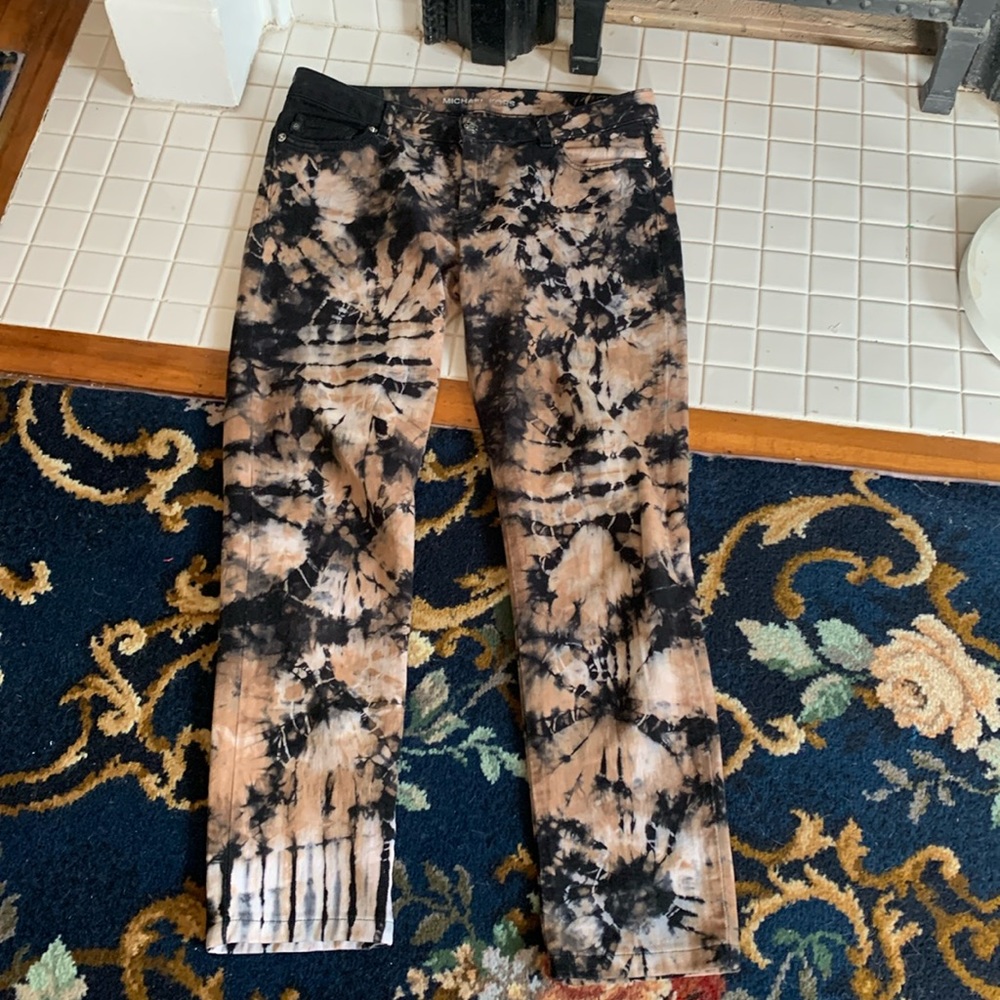 Michael Kors stretch tie dye jeans. Worn‎ a few times. 99 retail